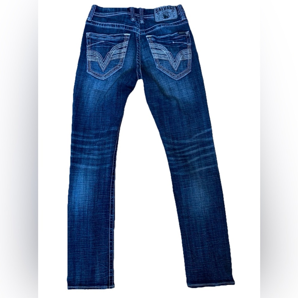 SALVAGE Havoc Straight Slim Fit 30R - Picture 10 of 15